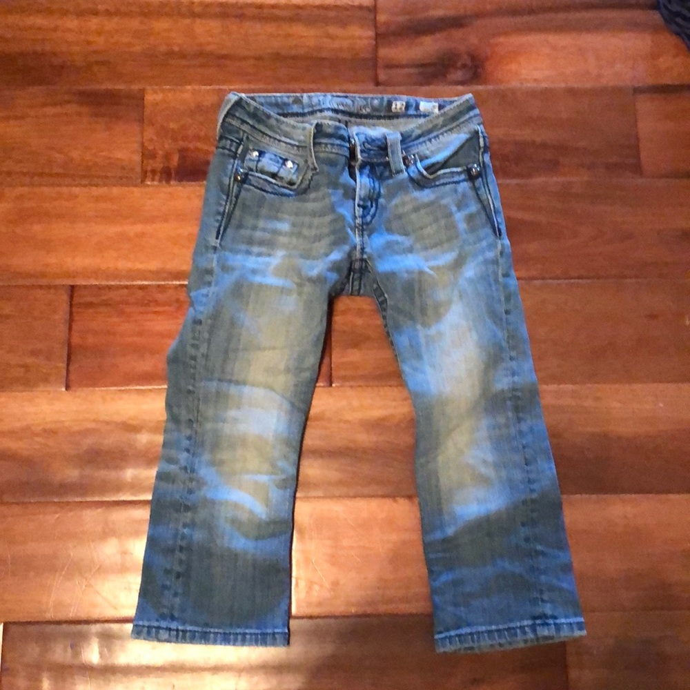 Girls Miss Me Capri Jeans